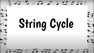 Open String Cycle w variations