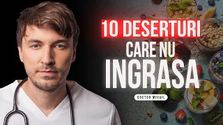 10 DESERTURI care NU îngrașă! Usor de preparat 👍🏼