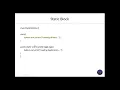 static block in java OOP 3 1