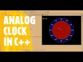 Making Analog Clock In Turbo C Using Graphics Library With Full Code