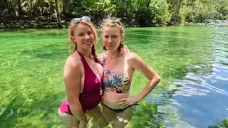 Tubbing Blue Springs with Manatees