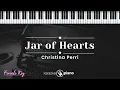 Jar of Hearts - Christina Perri (KARAOKE PIANO - FEMALE KEY)