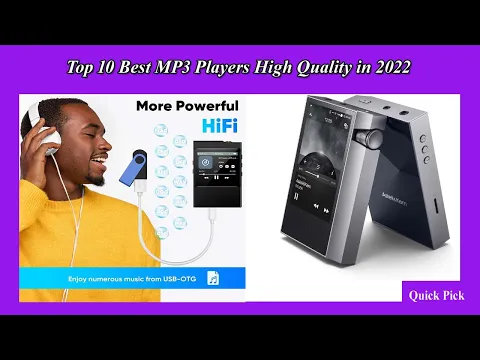 Download MP3 Top 10 Best MP3 Players High Quality in 2022