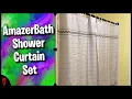 AmazerBath Shower Curtain Set Mumbles s Product Review