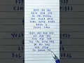 Download Lagu Kasih Aba Aba · Naykilla · Tenxi · Jemsii · Nayya Rahmania · Joan Pasha Syahputra · Lyrics