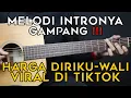 (TUTORIAL GITAR) HARGA DIRIKU - WALI | LENGKAP MELODI INTRO VIRAL