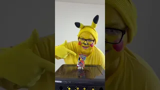 Pikachu opening destined rivals box! 