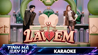 [KARAOKE] LAVIEM - TINH HÀ "SAY HI" | Quang Hùng MasterD, CAPTAIN BOY, CoolKid, Pháp Kiều