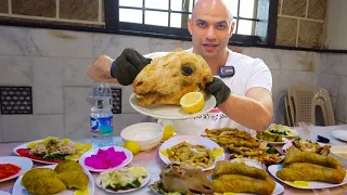تحدي أكل رأس وأقدام واحشاء خروف كامل مطعم المحبة في دمشق سوريا Damascus Syria Food |التحدي الاكبر|