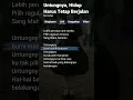 Download Lagu Untungnya, Hidup Harus Tetap Berjalan - Bernadya (Lirik) #bernadya #lirik