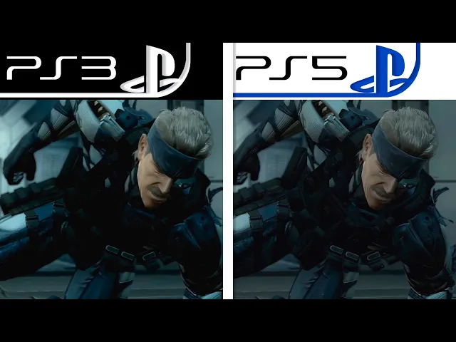 Metal Gear Solid 4 Remaster | PS3 vs PS5 | Graphics Comparison Trailer