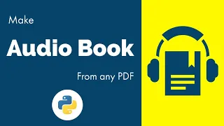 Create Your Own Book Using Python with 3 simple steps Pyttsx3 PyPDF2
