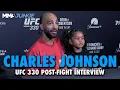 Charles Johnson credits Patchy Mix for rare Scottish Twister finish UFC 330