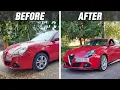 Download Lagu BUILDING ALFA ROMEO GIULIETTA IN 10 MINUTES [COMPLETE TRANSFORMATION]