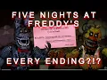 All Five Nights At Freddys Ending FNAF 1