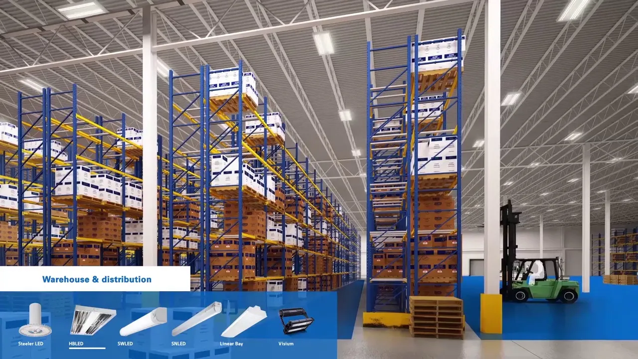 Cooper Lighting Solutions 3D rendering video