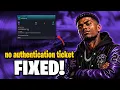 HOW TO FIX no authentication ticket FiveM 2026