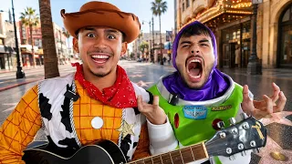 Blesiv & Fabio On Hollywood Blvd..