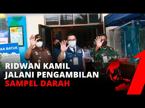 Tindak Lanjut Uji Klinis Vaksin Sinovac, Ridwan Kamil Jalani Pengambilan Sampel Darah | tvOne