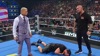 Randy Orton Attacks Drew McIntyre WWE SmackDown 7 4 2025 