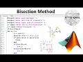Bisection Method with MATLAB code