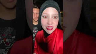 تجربة العدسات باللون الاحمر   دندنها