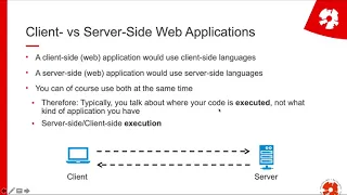 Web Programming I JavaScript part 2 Client and Server Side