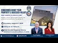 Property Tax Help in West Kendall August 27 Outreach Event