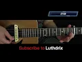Hurts Like Hell - Guitar Lesson With Tabs - Madison Beer, Offset