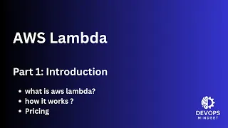 AWS Lambda Basics Introduction How It Works Pricing
