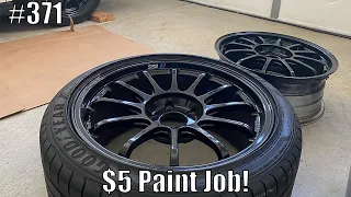 Rattle can paint job on 2000 wheels SSR TYPE F s