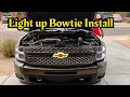 How to install light up Chevy Bowtie