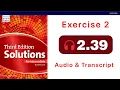 Solutions Pre-Intermediate Student s Book 2 39 Exercise 2