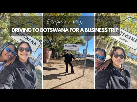 Download MP3 Driving from South Africa to Botswana | Business Trip to Gaborone | Entrepreneur Vlogs