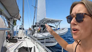 ⛵️We CRASHED into our friends sailboat while the engine fail!! Ep.289