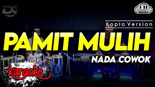 pamit mulih karaoke nada cowok pria versi koplo high quality audio clarity terbaru