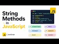 String Methods In JS JavaScript String Methods in Hindi