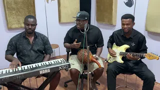 anyidons sings a soulful highlife with obiroyce and johnguitar 
