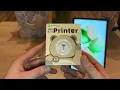 PeriPage Mini Inkless Thermal Printer - unboxing and first test What a nice device