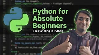 Python Course for Absolute Beginners - 9 File handling in Python