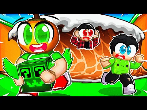 Video Thumbnail: Asitli Kola Tsunamisinden Radyasyonlu LUCKY BLOCK Çaldım! ☢️ | Roblox