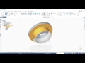 Using Mirror Feature command to add another rib to the model