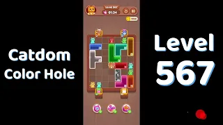 Catdom Color Hole Level 567 Screenshot
