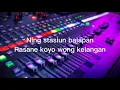 Lagu Stasiun balapan - Yeni inka adella ( lirik lagu )