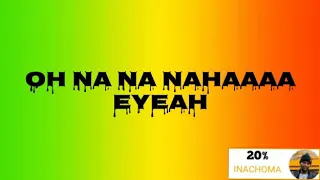 twenty percent inachoma lyrics 