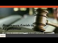 CPPREP4003 Beginners Guide to Legislation Tutorial