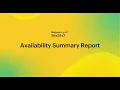 Availability Summary Report in Site24x7