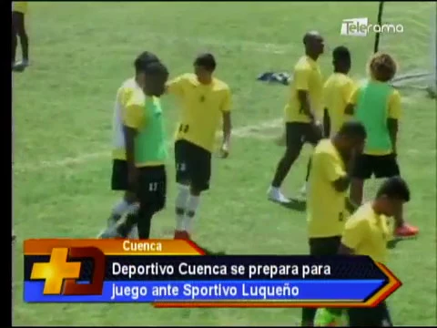 Deportivo Cuenca se prepara para juego ante Sportivo Luqueño
