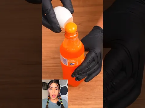 Huevos con Fanta?🥚🍊 @SabrososTasty Alguien lo ha entendido? 🤔 #fanta #hack