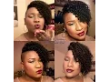 Sensual hair sew in with sides and back shaved